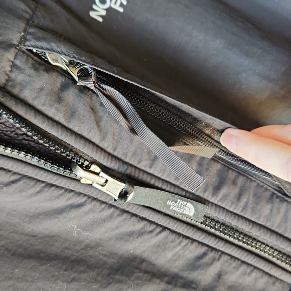 Vtg North Face Women's sz L  Polartec Fleece Full Zip‎ Jacket Black - Picture 4 of 16